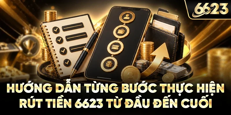 Hướng dẫn từng bước thực hiện rút tiền 6623 từ đầu đến cuối